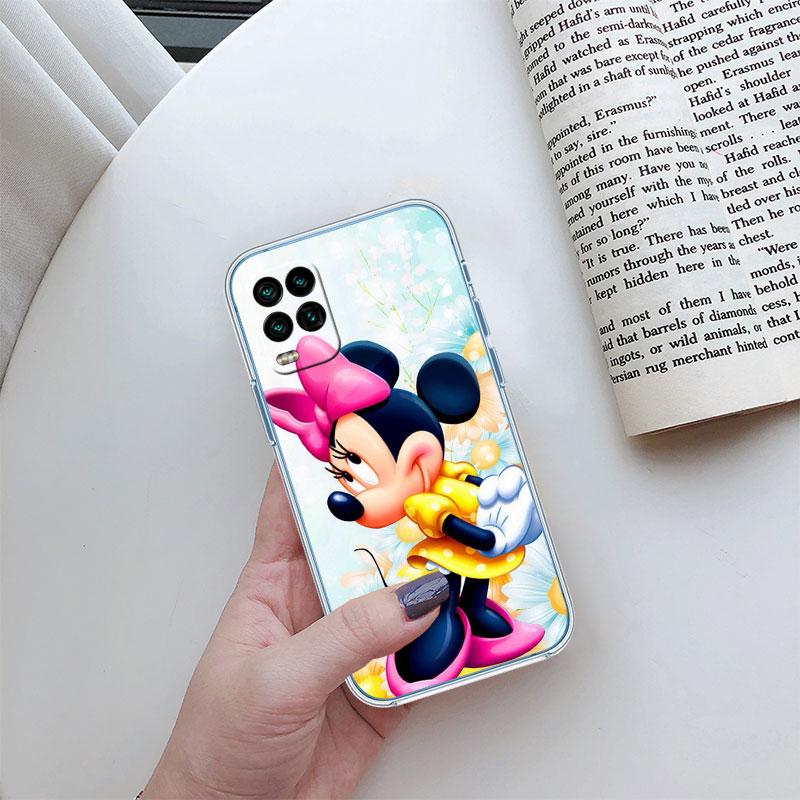 Mickey Minnie Mouse Transparent Phone Case for Motorola Moto G10 G20 G30 G31 G32 G34 G35 G41 G42 G50 G51 G52 G55 G60 G60S