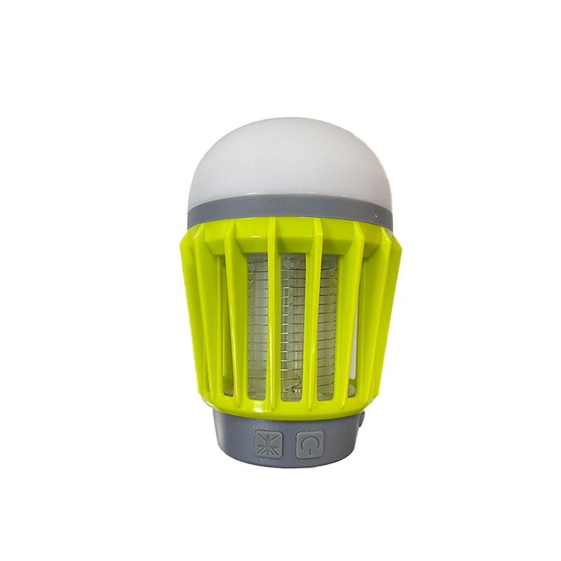 1 elektronická žárovka pro kontrolu komárů USB dobíjecí, vodotěsná LED žárovka proti komárům