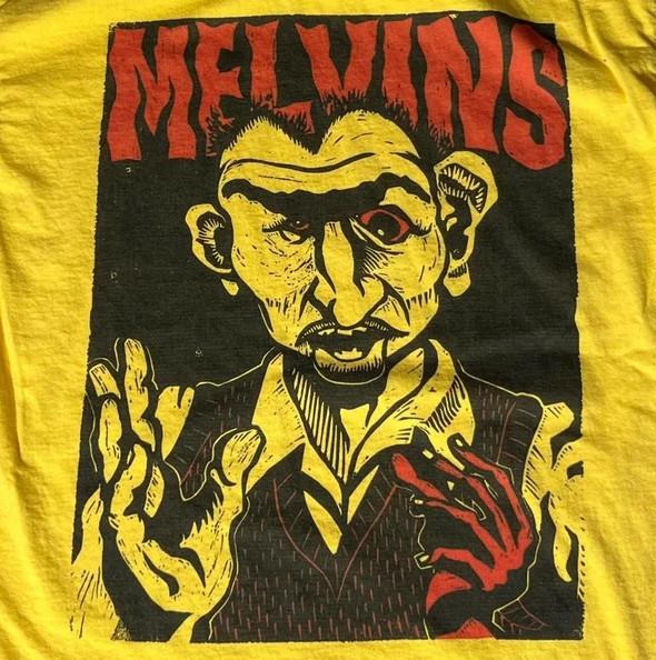 MELVINS Band POSTER Gold Cotton Unisex T-Shirt AN062 Unisex T-Shirt XXXL