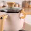 Cute Cats Ear Silicone Spatula Spoon Holder Heat Resistant Kitchen Tool Organizers Adjustable Clip For Cooking Utensils