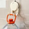 Heavy Duty Suction Cup Hook with Push-to-Lock Vacuum Seal for Bathroom Kitchen Balcony No Drill No Nails Removable Wall Hanger Strong Load 10-15 Lbs