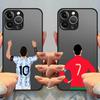 FootBall Number 7 10 Funda Back Phone Cover Case for iPhone 17 Pro Max 12 16 Plus Air 11 15 7 8 SE XS XR 14 13 Mini