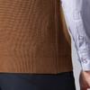 Yuanbao Needle Spring Solid Color Versatile Base Wool Vest Knitted Sweater