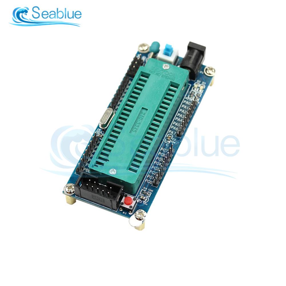 1Set ATMEGA16 ATMEGA32 ISP I/O Mini System Module USBASP USBISP AVR Programmer USB ATMEGA8 ATMEGA128 ATtiny/CAN/PWM With Cable