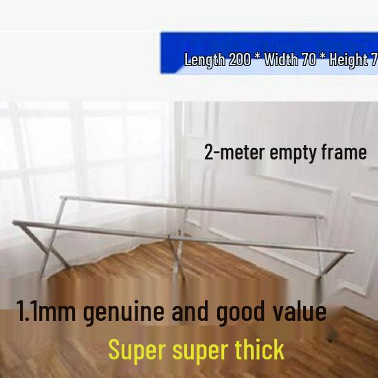 Foldable Night Market Shelf with Thick Bamboo Mat