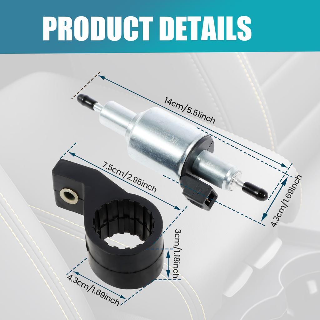 Car Diesel Heater Oil Fuel Pump Efficient Fuel Metering Pump Efficient Diesel Air Heater Fuel Pump for Automotive Parking