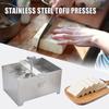 To fu Presses Stainless Steel Paneer Making Mold Removing Water Paneer Presser Kitchen Soybean Curd To fu Making Mold