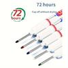 12pcs Heavy-Duty Precision Deep Hole Markers - Extended Tip, Waterproof Ink Pens with Long 20mm Nib for Woodworking,Marker Pen
