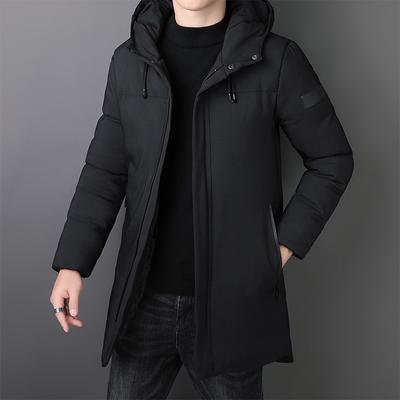 Men's Clothing Top Quality Fashion Brand Hooded Casual Fashion Long Thicken Outwear Parkas Jackets Winter Windbreaker Coats