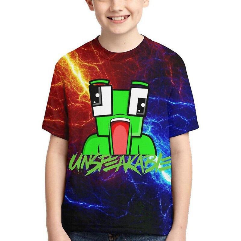3D Printed Children s Clothing, Adult Children s Short-Sleeve Clothing 100
