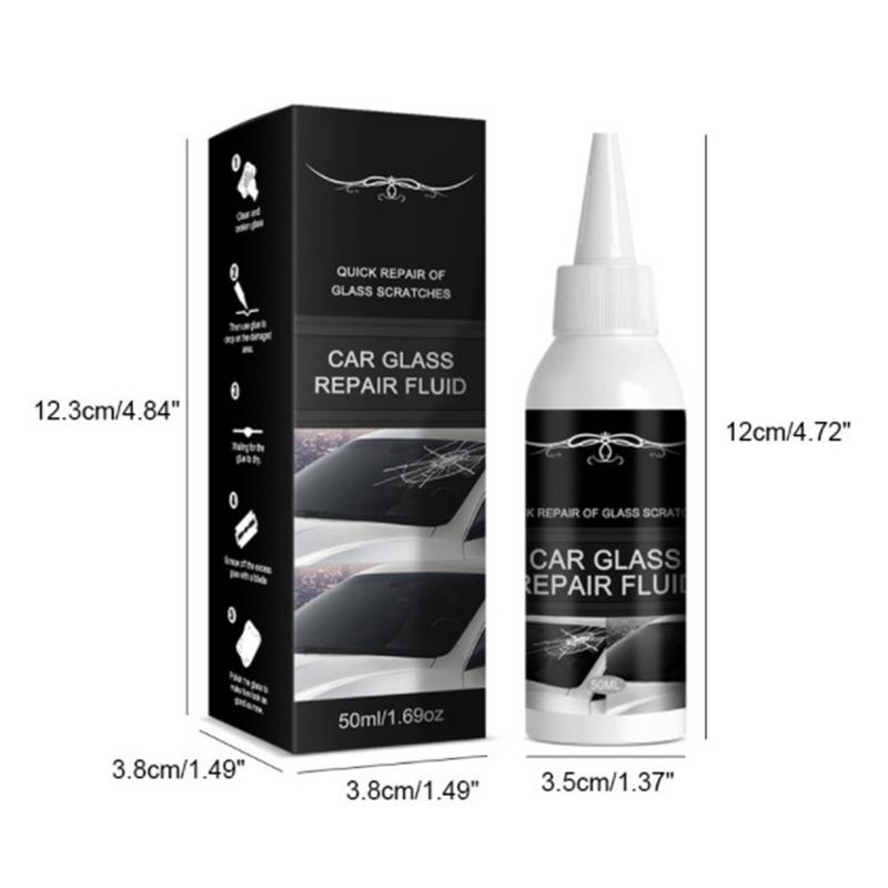 30ML Cracked Glass Repair Kit Windshield Repair Phone Liquid DIY Screen Crack Car Scratch Repair Restore Window Utensil
