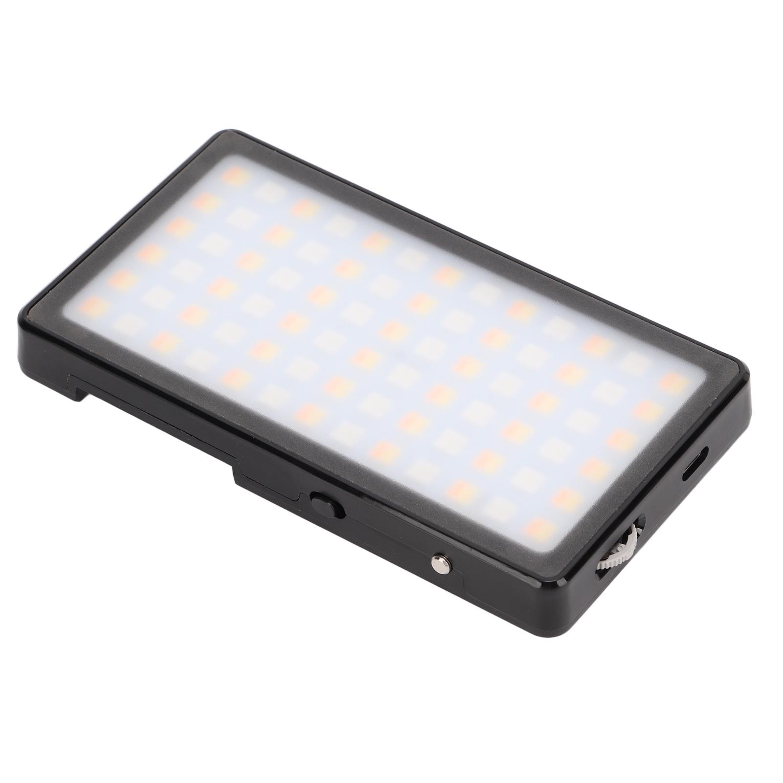 

Светодиодный видеосвет RGB Полноцветный 2500–7000K Двухцветная температура 7 Специальных эффектов Перезаряжаемый