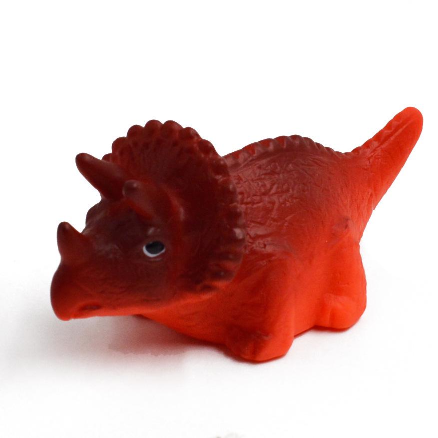 

Светящаяся мультяшная игрушка для ванны в виде динозавра - Активируемое водой виниловое животное для детского веселья в ванной