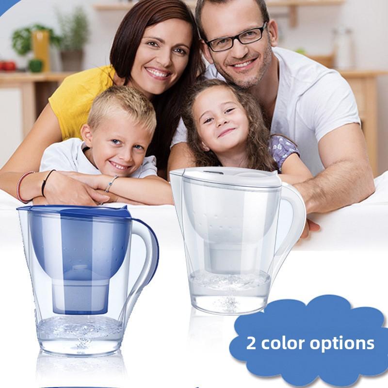 Water Filter Pitcher 3.5L with Digital Display, Kitchen Household Purifier