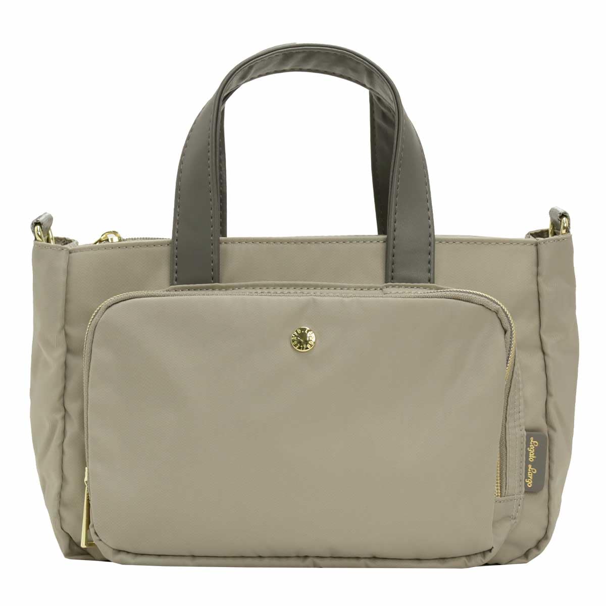 

Water-repellent twill nylon wallet and 2-way shoulder bag