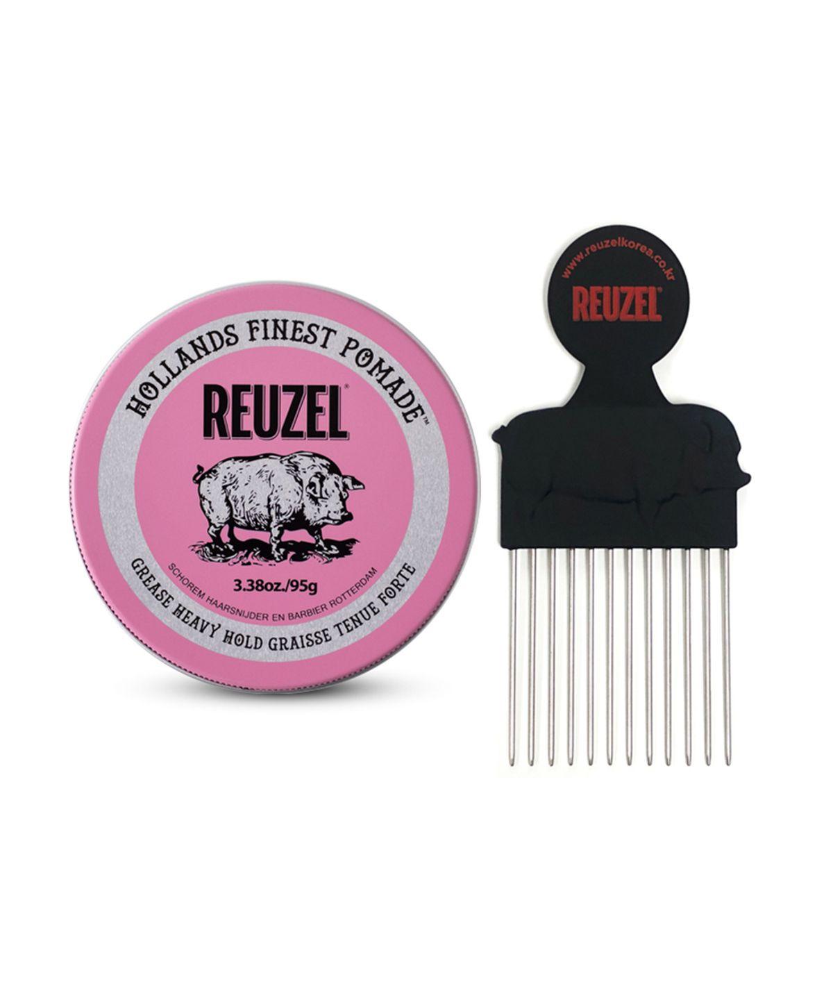 Pink Oil-based Hard Pomade 95g + Pomade Comb