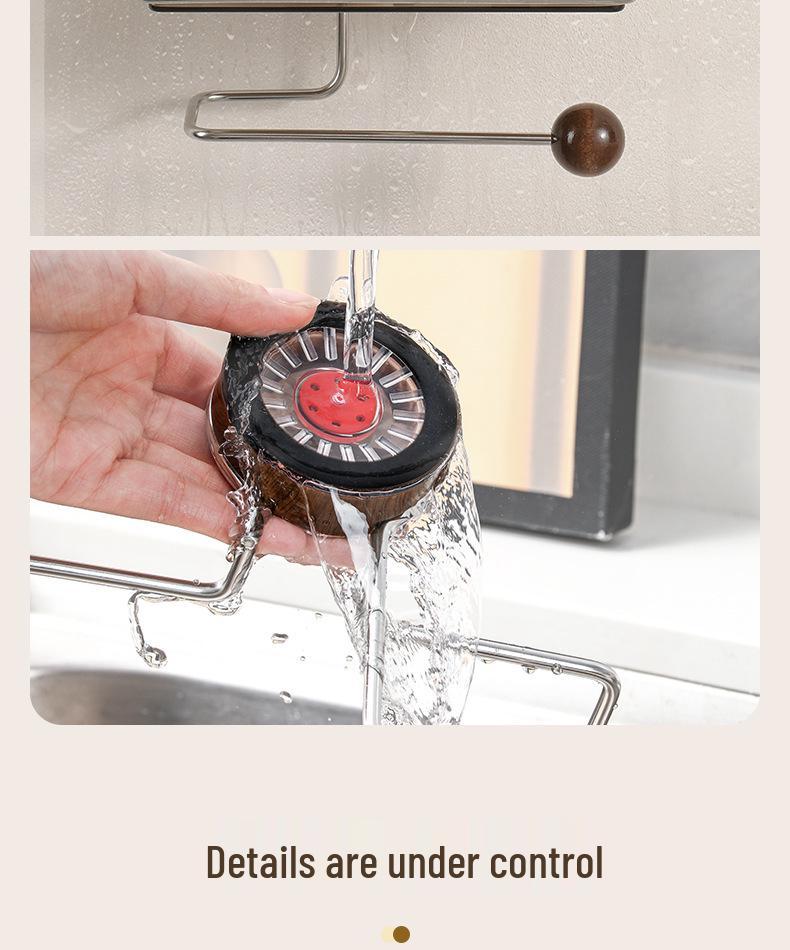 Wall-Mounted Luxury Suction Cup Toilet Paper Holder & Storage Rack