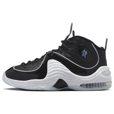 Air Penny 2 Black Patent Unisex Sneakers Multi-Color White Football-Grey DV0817-001