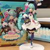 Anime18CM Hatsune Miku Figure with National Style Fashion Panda Design ModernChina PVC Action Model Toy for Collection And Gift