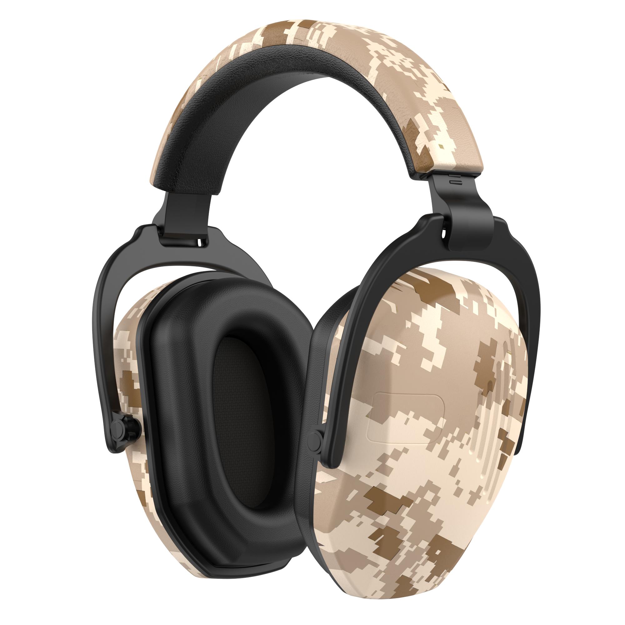 High SNR Professional Safety Ear Muffs Foldable Portable Hearing Protection for Shooting Range Workshop Airport