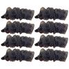 Korean-Style Polka Dot Colour-Block Pleated Printed Mesh Hair Clip For Women Fashionable Banana Clip Hair Accessory