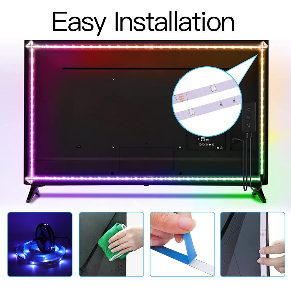 How To Install Led Strip Lights Tv