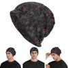 Gothic Halloween Spider Web  Men Women Adult Beanies Caps Knitted Bonnet Hat Warm Hip Hop Autumn Winter Outdoor Skullies Hats