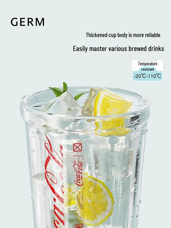 Genniec x Coca-Cola 390ml Scented Straw Water Bottle