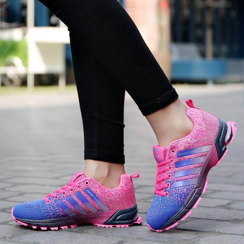 New Men's Women's Running Shoes Breathable Big Size 35-48 Outdoor Sneakers Light Sports Shoes Comfortable Training Shoes