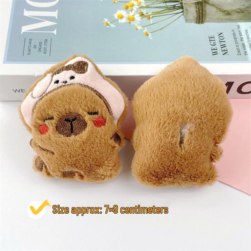 

Подвеска-шарм «Капибара»: Милые головные уборы Sanrio и детские аксессуары