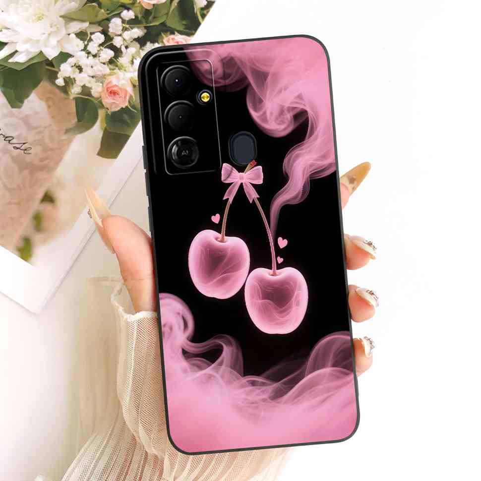 For Tecno Pop 6 Go BE6j Case Simple Style Silicone Shockproof Back Cover Coque For Tecno Pop6 Go POP 6 GO Phone Bumper Shell