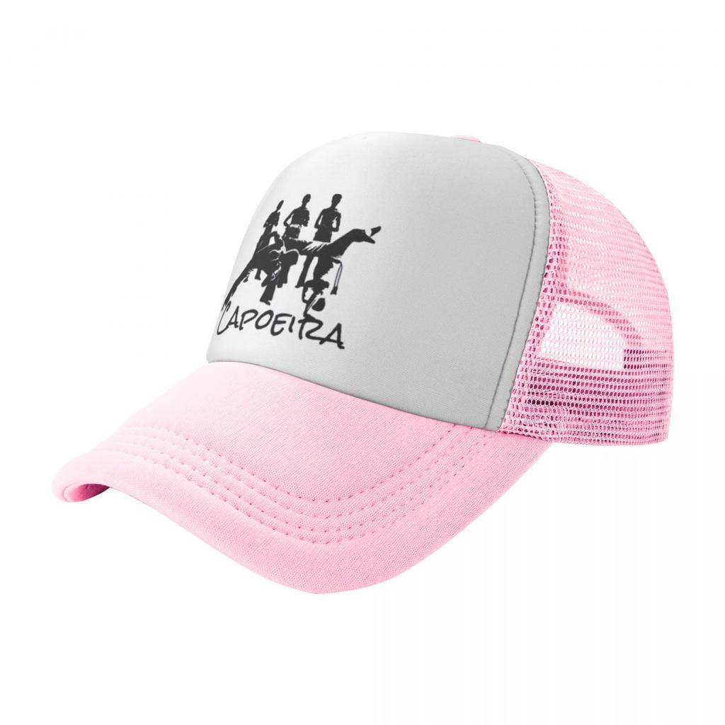 Funny Brazilian Capoeira Martial Arts Sport Mesh Baseball Caps Women Adult Male Beach Coquette Hat Hip Hop Trucker Cap