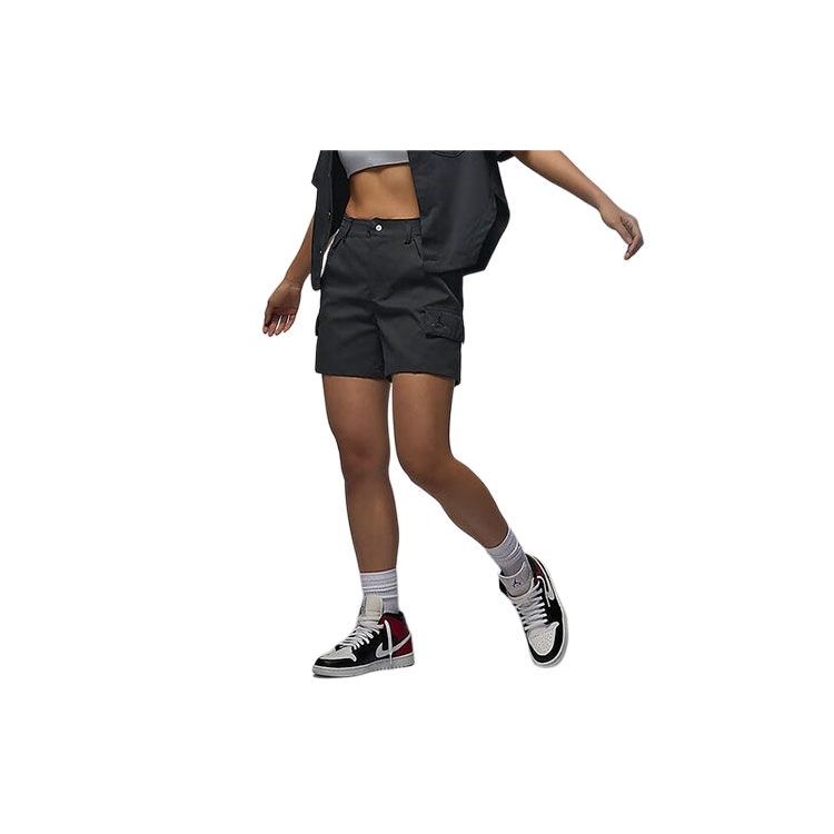 

Nike SS24 Тканые Однотонные Повседневные Шорты Женские шорты Черный FN5682045 M