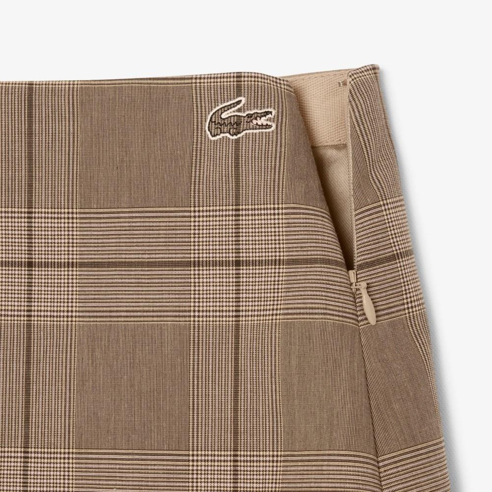 Lacoste Women's Check Mini Skirt JF5607-55NAIM