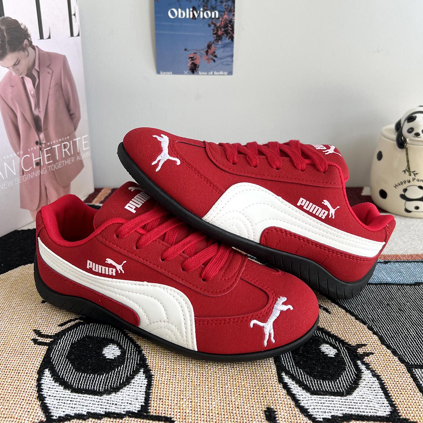 

Чорні німецькі літні тренувальні кросівки: Універсальні, дихаючі повсякденні кросівки для чоловіків та жінок 44 червоний