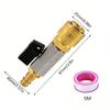 1/4inch Compressed Air Quick Release Coupling Copper Compressed Air Stopcock Copper Compressed Air Filling Industrial