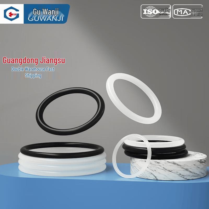 Silicone Rubber O-Ring Seal Kit M3x1 (200 Pcs) черный