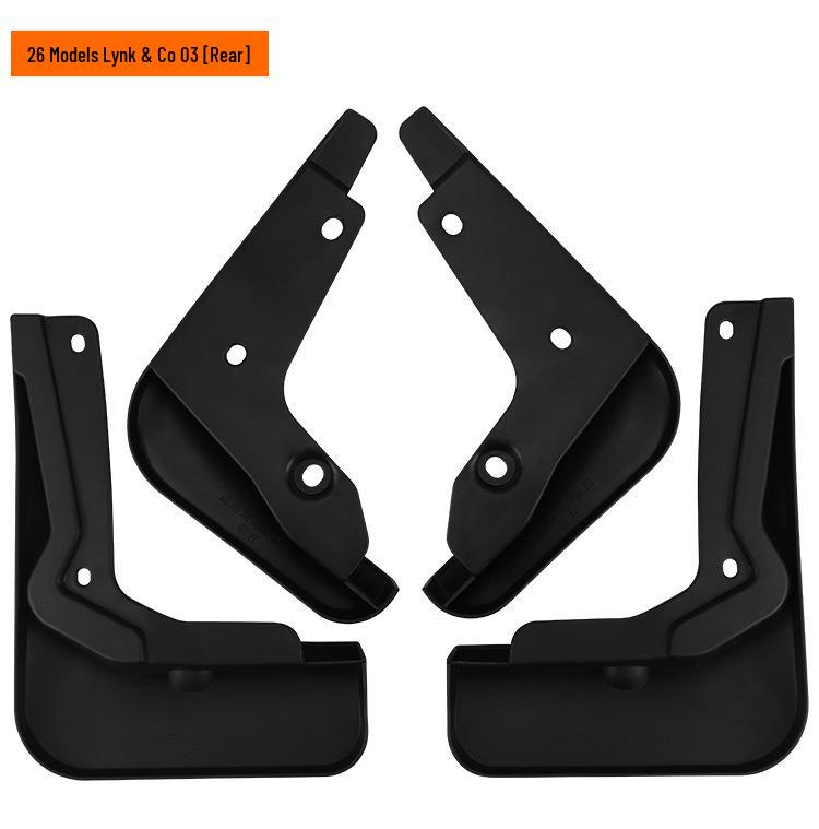Geely Lynk & Co 03 2026 Car Tire Mud Flaps - Leather Cross-border Modification