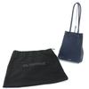 Excellent JIL SANDER Handbag J-SHOPPER Dark Navy Leather Women Used