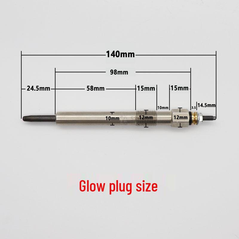 Jiangling Kaiyun Electric Engine Preheater 11.5V Spark Plug