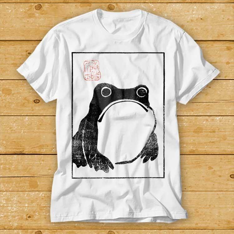 

Unimpressed Frog Matsumoto Hoji Meika Gafu Japanese T-Shirt Gift Top Tee 2283 3XL