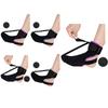 Men Women Plantar Fasciitis Night Splint Adjustable Hook-and-loop Support Sock with Massage Ball for Pain Relief Tension Alleviation
