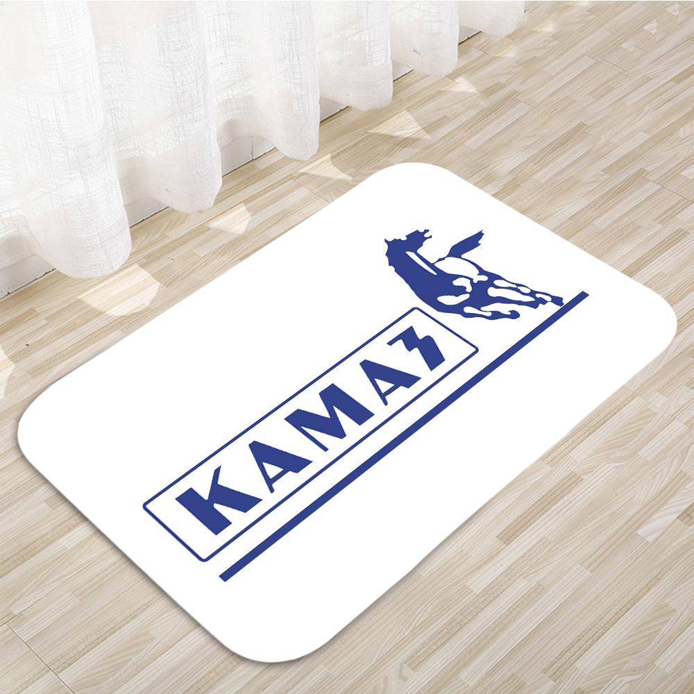 

Floor Mats Kamaz logo Home Carpet Door Mats Modern Decor Carpet Anti-Slip Floor Mats 766 40cmx60cm