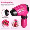 Pretend Play Girls Beauty Salon Toy Set with Hair Dryer,Barber Apron and Styling Accessories - Perfect for Imaginative Play gift