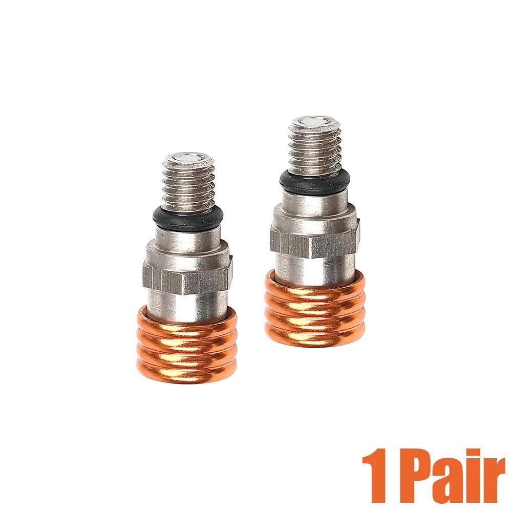 2pcs Motorcycle M5*0.8cm Front Fork Shock Absorption Air Bleeder Valve Screw Motorbike Accessories for Honda Kawasaki Suzuki