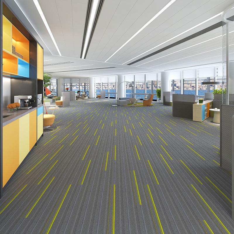 Anti-Slip Wear-Resistant Patchwork Carpet for Offices, Billiards Halls, Hotels, and Commercial Spaces