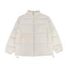 Down Jackets Men's White Stand Collar Moderate AMJ54328-TWF