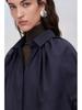 2024 Autumn/Winter Women's European & American Style Long Sleeve Poplin Loose Casual Top