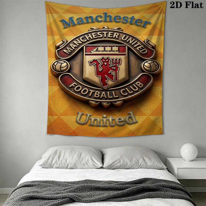 Manchester United Youth Courage Greatness Bedding 1 Duvet Cover 2 Pillowcase Without Core Soft And Comfortable Christmas Birthday Gift