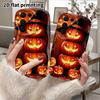 Phone Case: 2D Flat Samsung Galaxy A34 A35 M05 M06 S20 S22 S21 FE Plus 5G Protective Case, Couples Style, Warm Orange Tone, Christmas and Halloween Gi